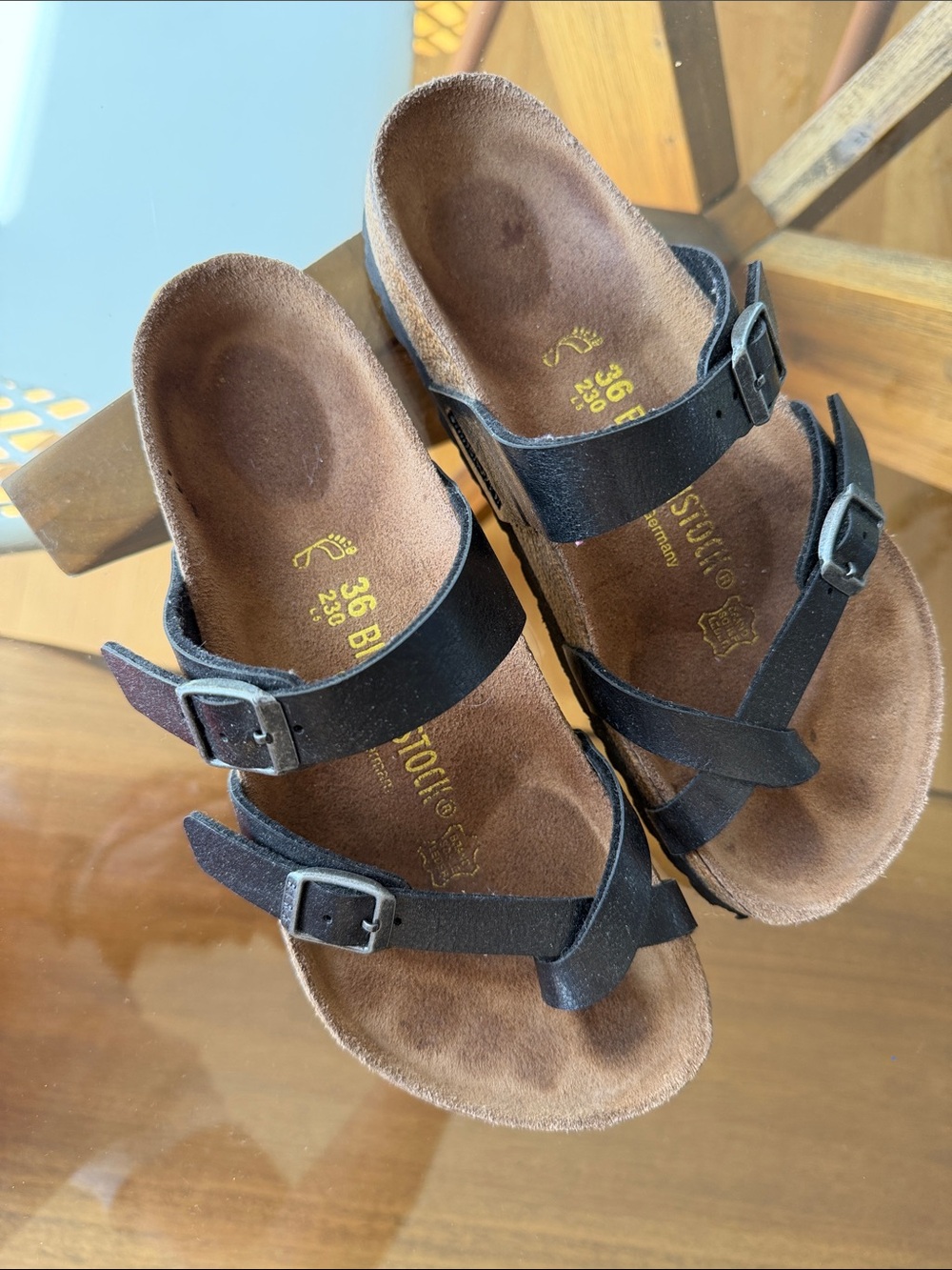 Birkenstock Mayari Black Strap Women's Sandals